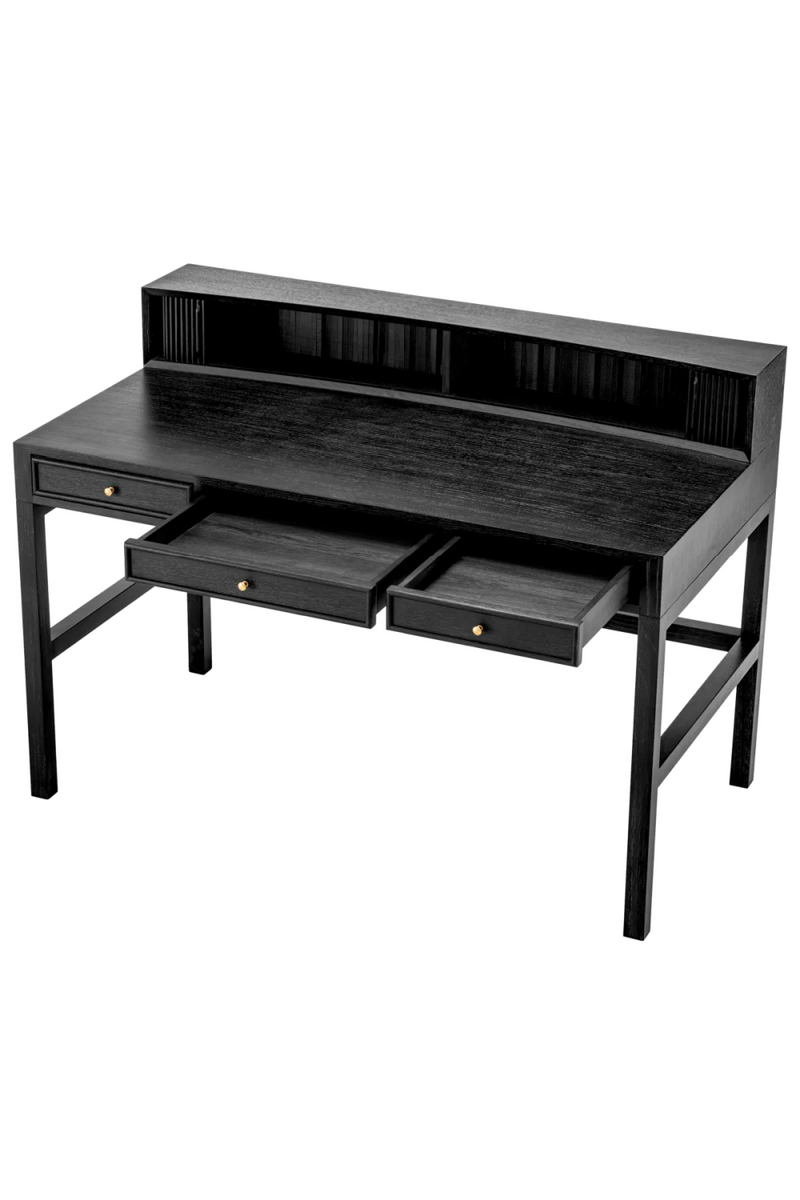 Dark Gray Oak Desk | Eichholtz Otranto | Eichholtzmiami.com