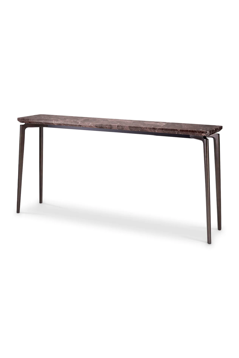 Brown Marble Console Table | Eichholtz White House | Eichholtzmiami.com
