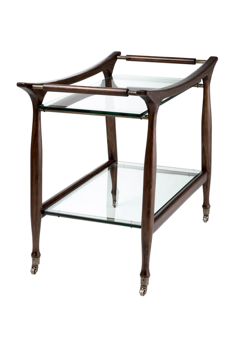 Brown Wooden Trolley | Eichholtz Manzo | Eichholtzmiami.com