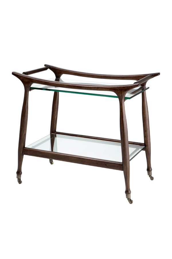 Brown Wooden Trolley | Eichholtz Manzo | Eichholtzmiami.com