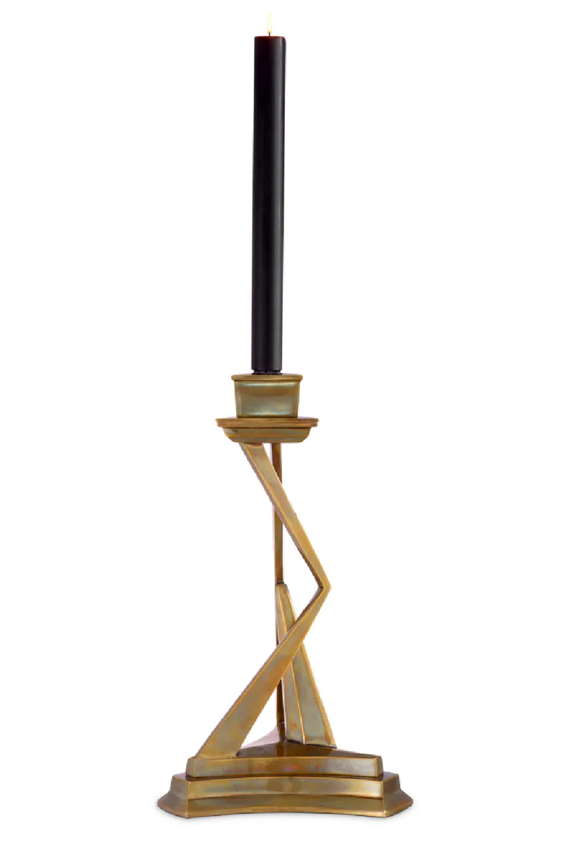 Vintage Brass Candle Holder | Eichholtz Fiesole | Eichholtzmiami.com