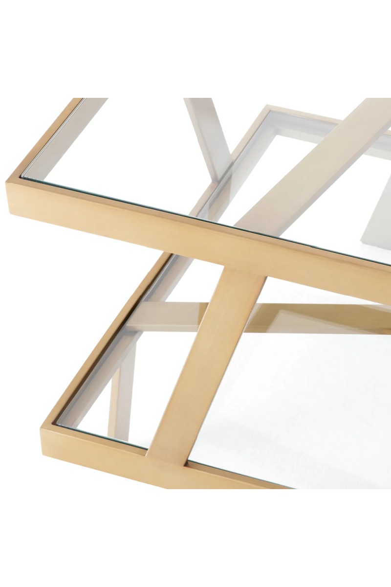 Two-Tier Glass Side Table | Eichholtz Billinghurst | Eichholtzmiami.com