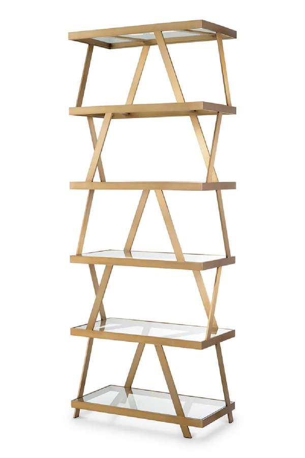 Brass-Framed Glass Cabinet | Eichholtz Billinghurst | Eichholtzmiami.com