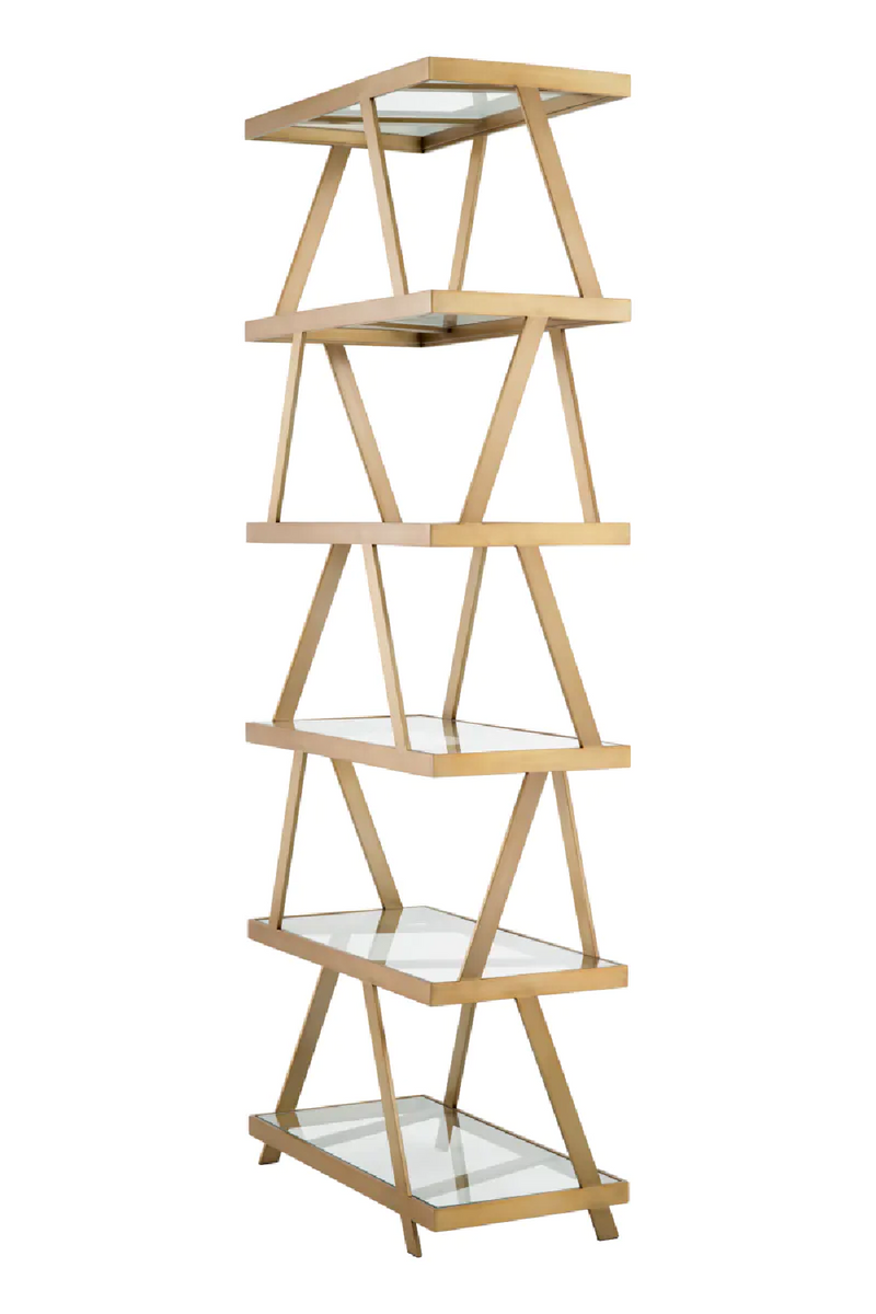 Brass-Framed Glass Cabinet | Eichholtz Billinghurst | Eichholtzmiami.com