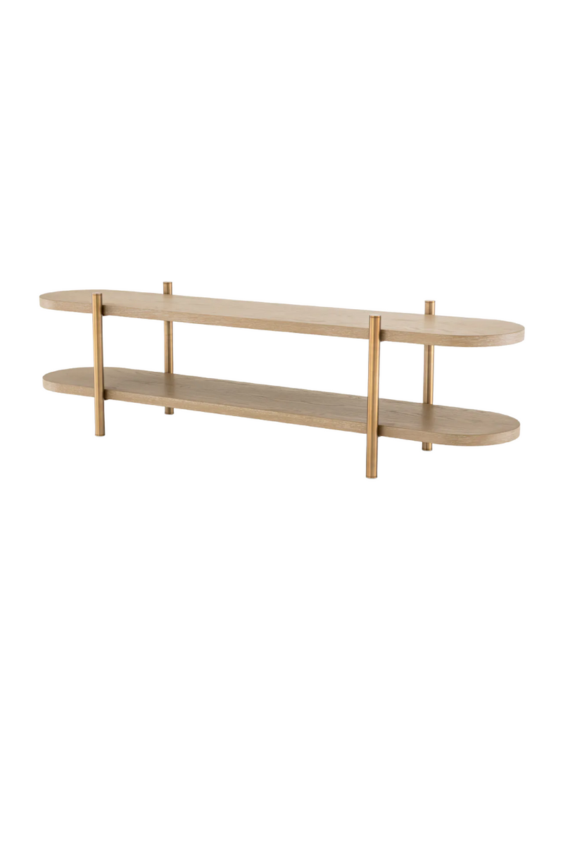 Washed Oak Shelf Cabinet | Eichholtz Scario | Eichholtzmiami.com