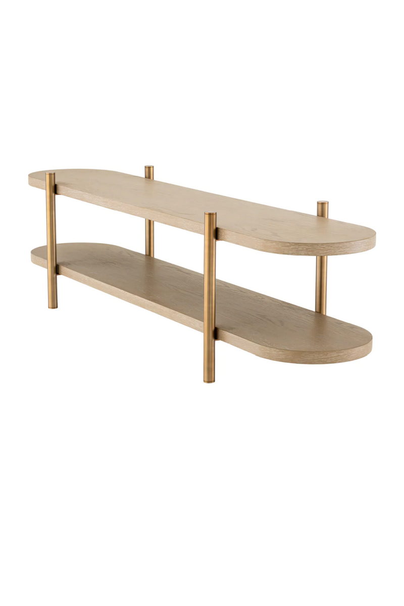 Washed Oak Shelf Cabinet | Eichholtz Scario | Eichholtzmiami.com