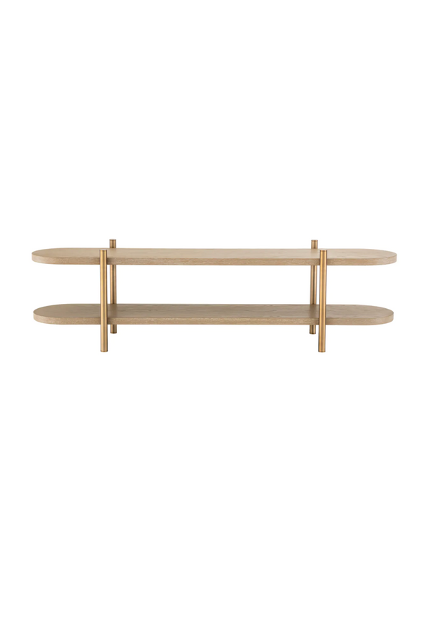 Washed Oak Shelf Cabinet | Eichholtz Scario | Eichholtzmiami.com