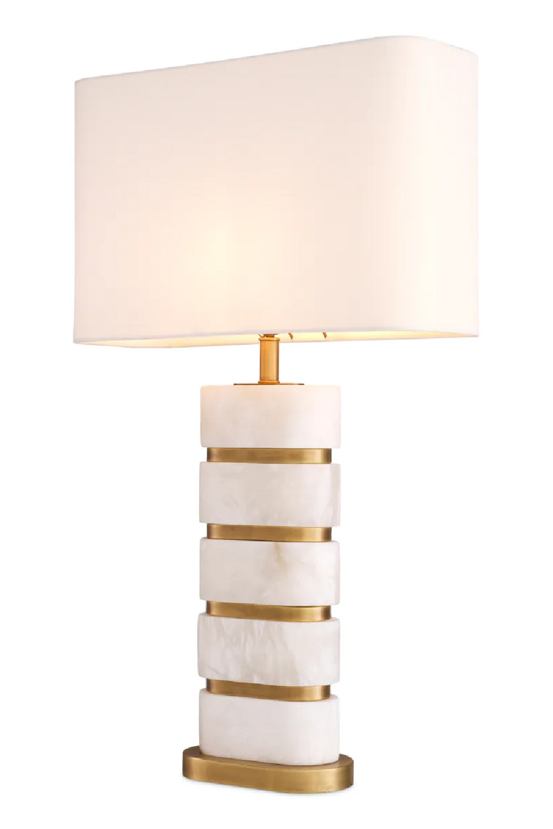 White Modern Table Lamp | Eichholtz Newall | Eichholtzmiami.com