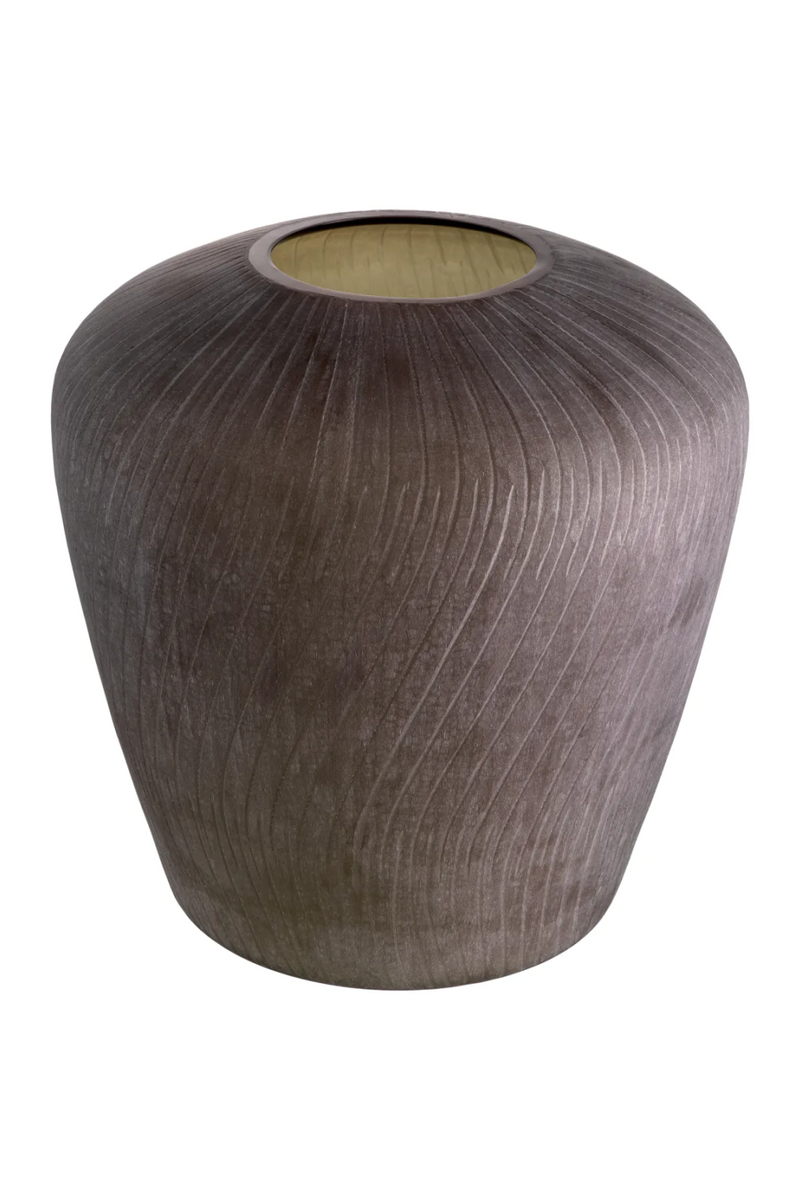 Brown Handblown Glass Vase | Eichholtz Tarlow | Eichholtzmiami.com