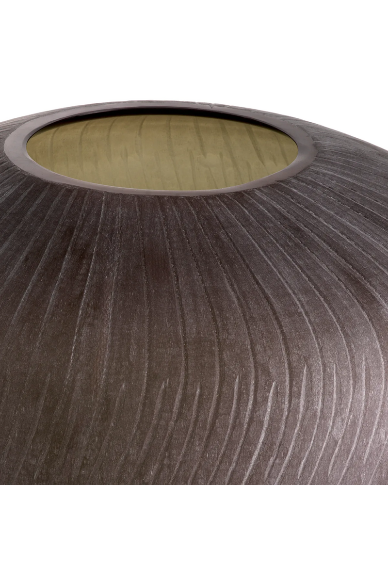 Brown Handblown Glass Vase | Eichholtz Tarlow | Eichholtzmiami.com