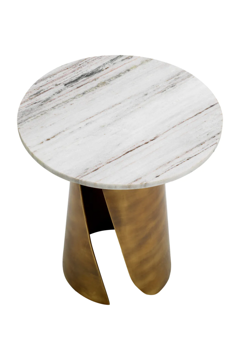 White Marble Side Table | Eichholtz Nuova | Eichholtzmiami.com