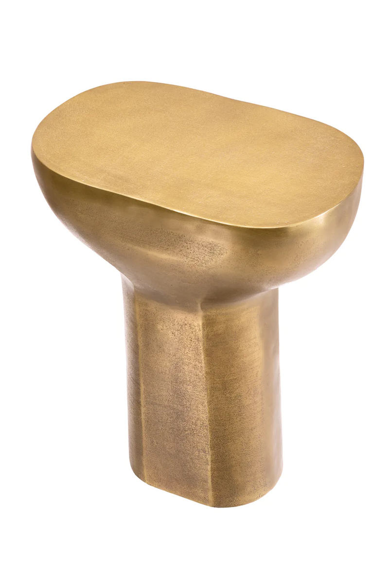 Antique Brass Oval Side Table | Eichholtz Cremona | Eichholtzmiami.com