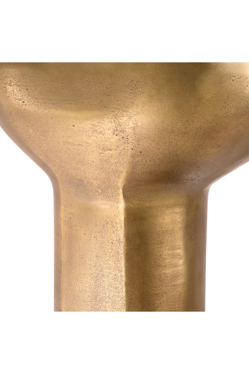 Antique Brass Oval Side Table | Eichholtz Cremona | Eichholtzmiami.com