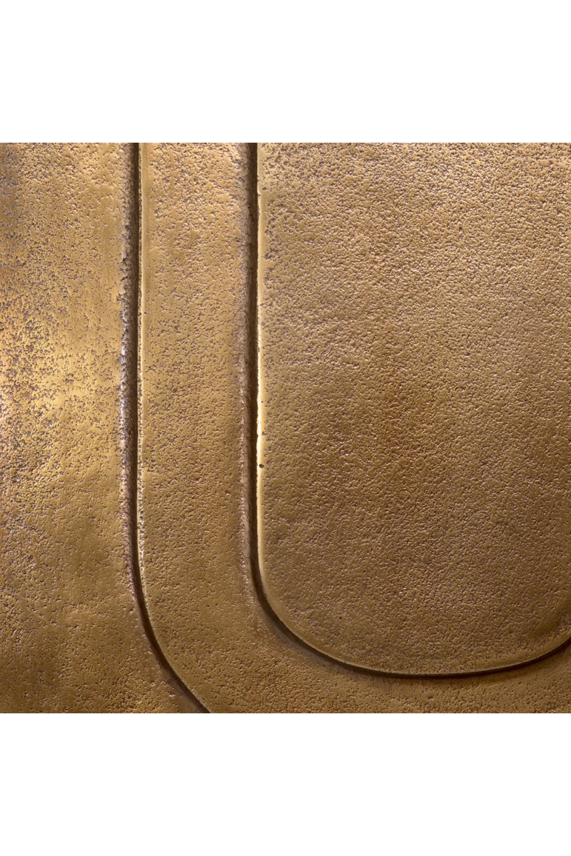 Antique Brass Square Side Table | Eichholtz Gubbio | Eichholtzmiami.com