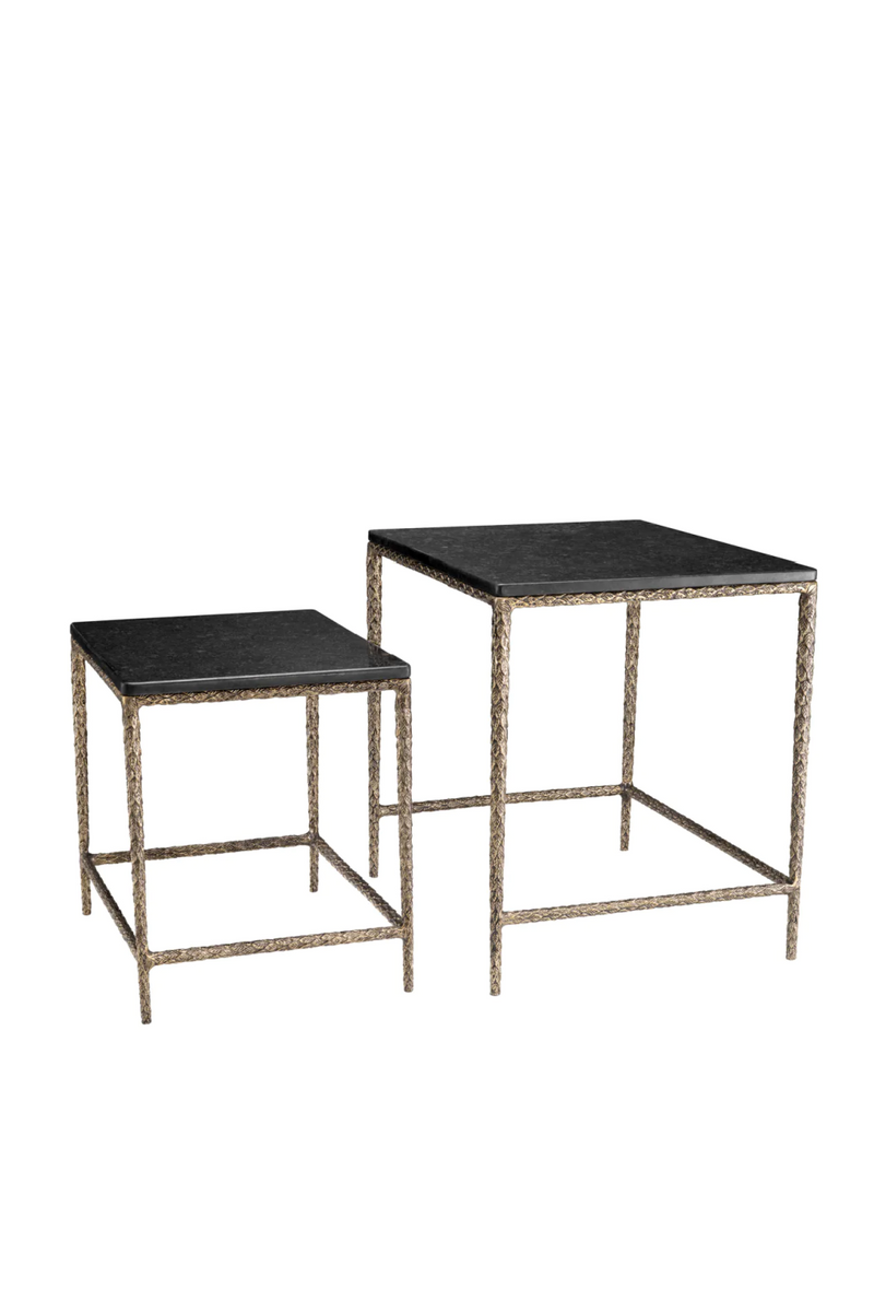 Black Granite Nesting Coffee Tables (2) | Eichholtz Ferndale | Eichholtzmiami.com