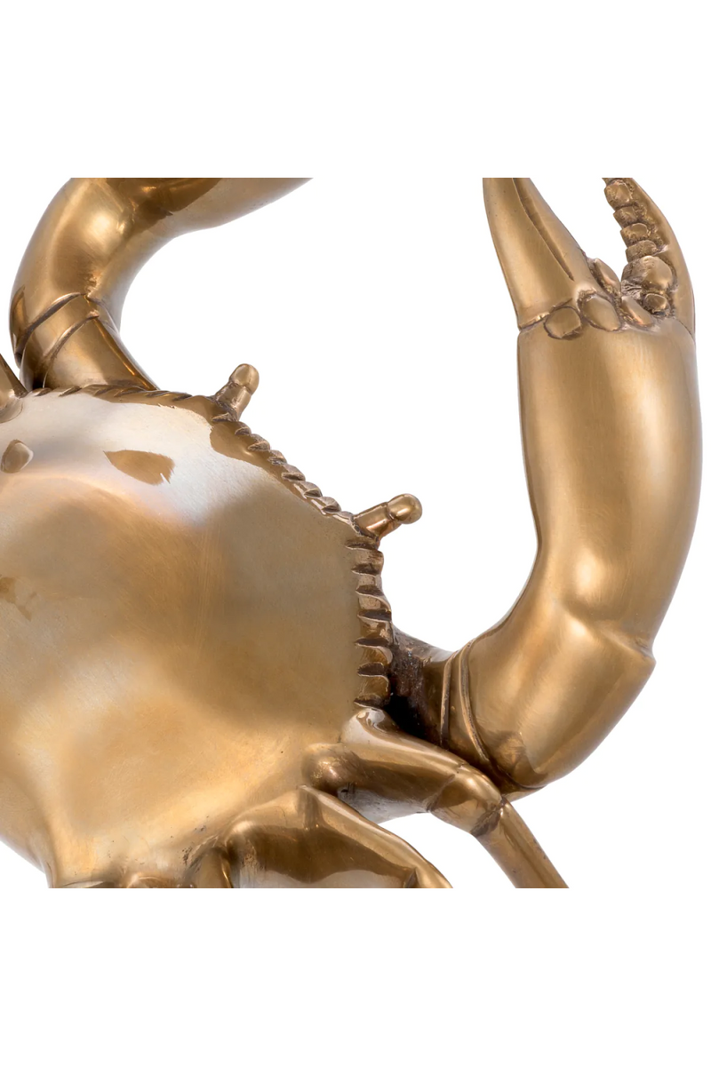 Vintage Brass Deco Object | Eichholtz Crab | Eichholtzmiami.com