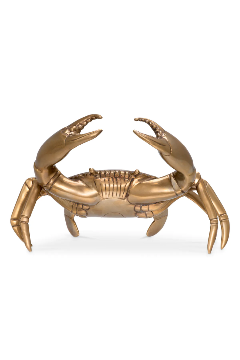 Vintage Brass Deco Object | Eichholtz Crab | Eichholtzmiami.com