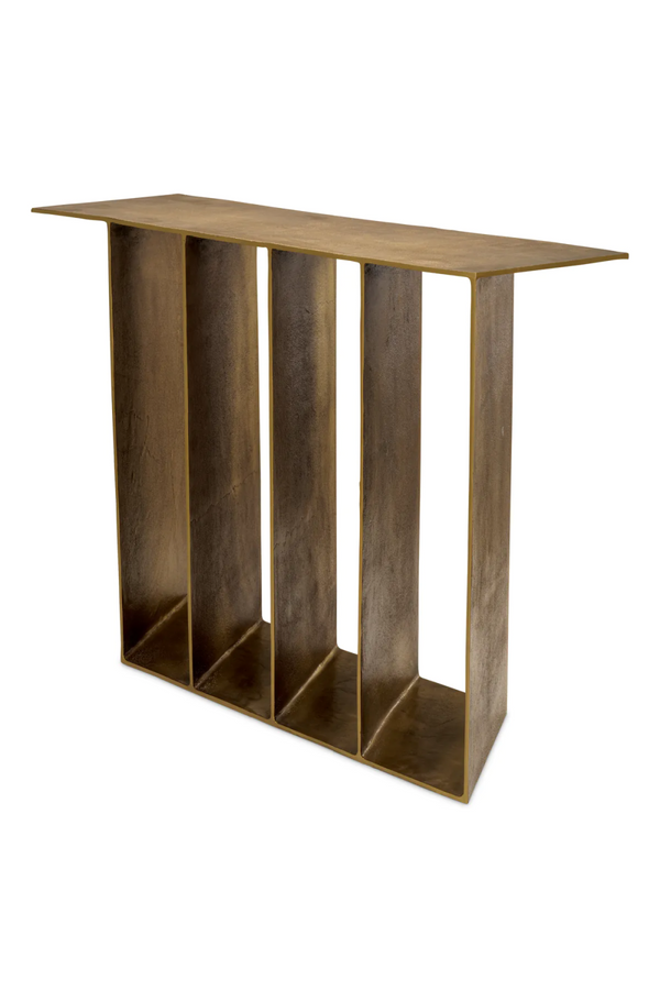 Vintage Brass Console Table | Eichholtz San Vito | Eichholtzmiami.com