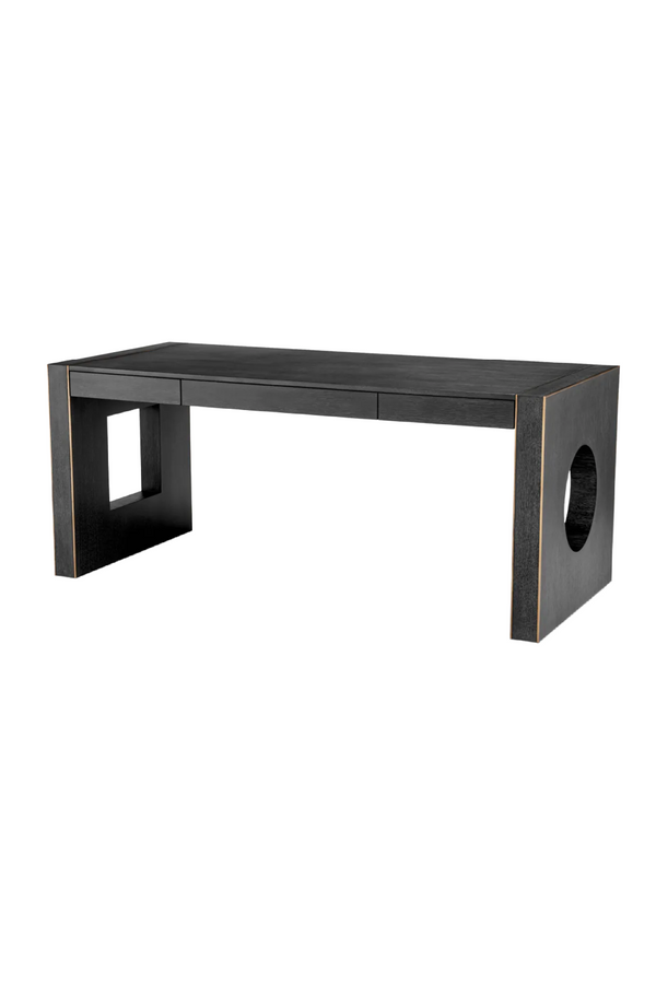 Charcoal Gray Oak Desk | Eichholtz Rovigo | Eichholtzmiami.com