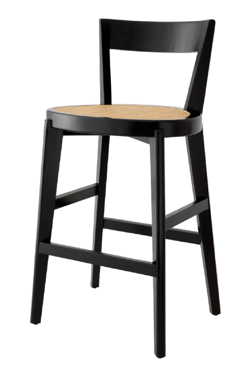 Rattan Seat Bar Stool | Eichholtz Alvear | Eichholtzmiami.com