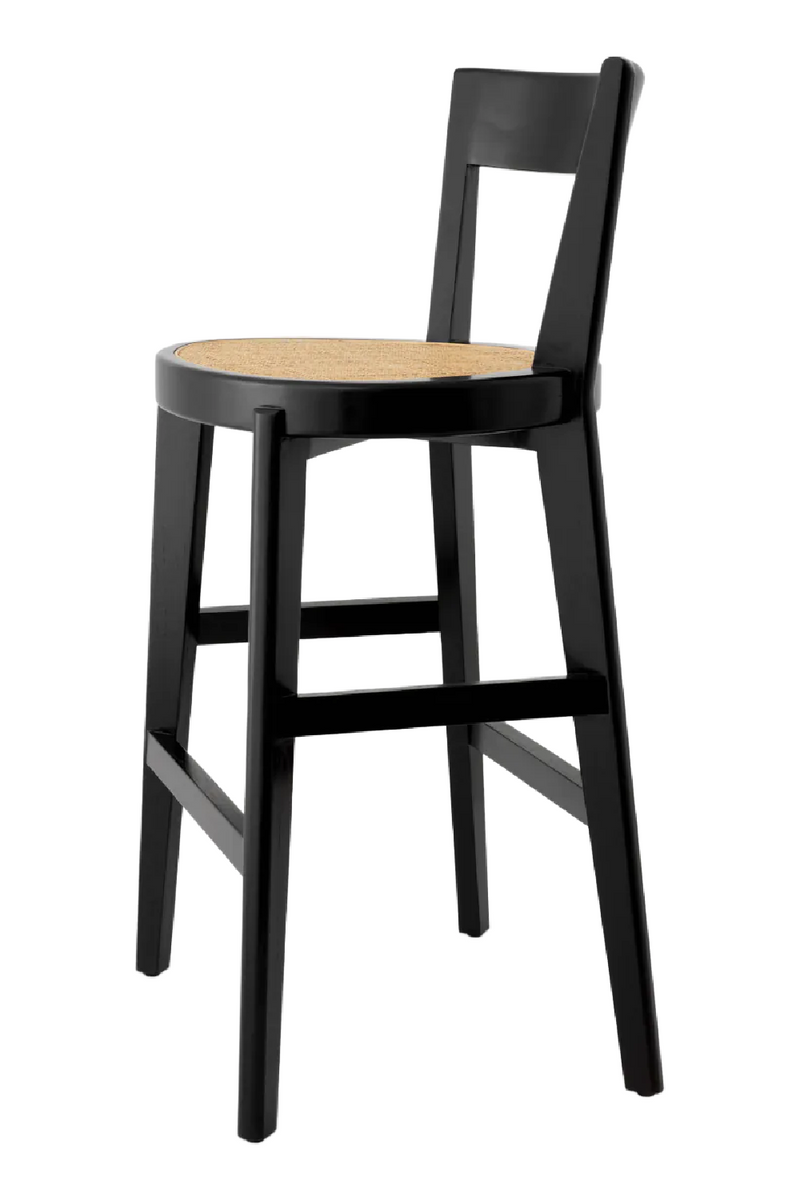 Rattan Seat Bar Stool | Eichholtz Alvear | Eichholtzmiami.com