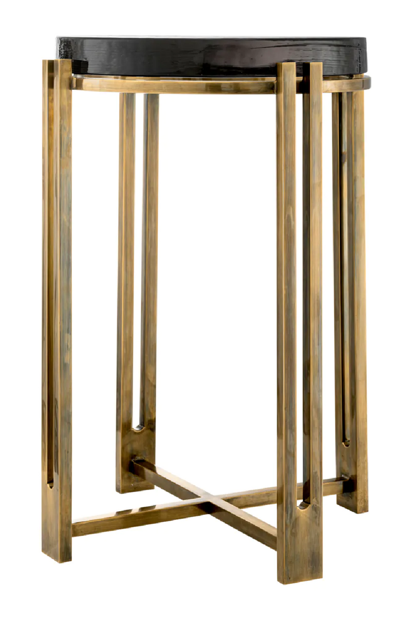Vintage Glass Side Table | Eichholtz Claremont | Eichholtzmiami.com