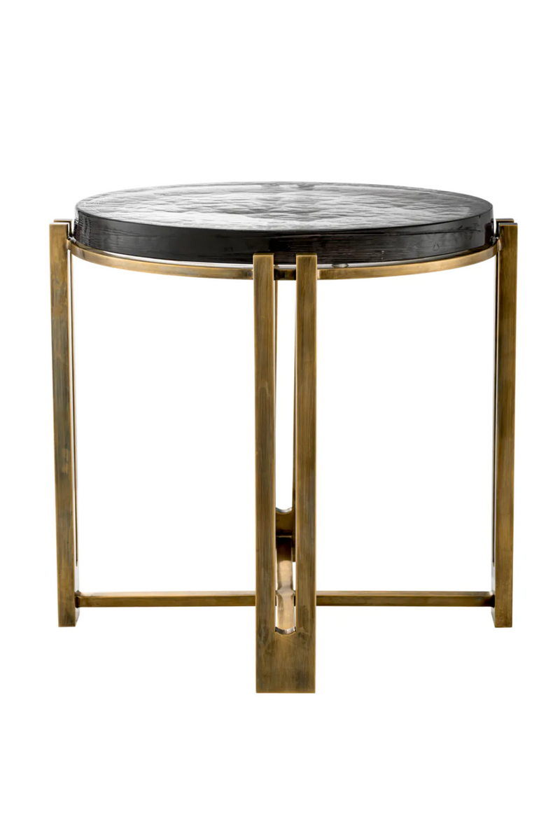 Vintage Glass Side Table | Eichholtz Claremont | Eichholtzmiami.com
