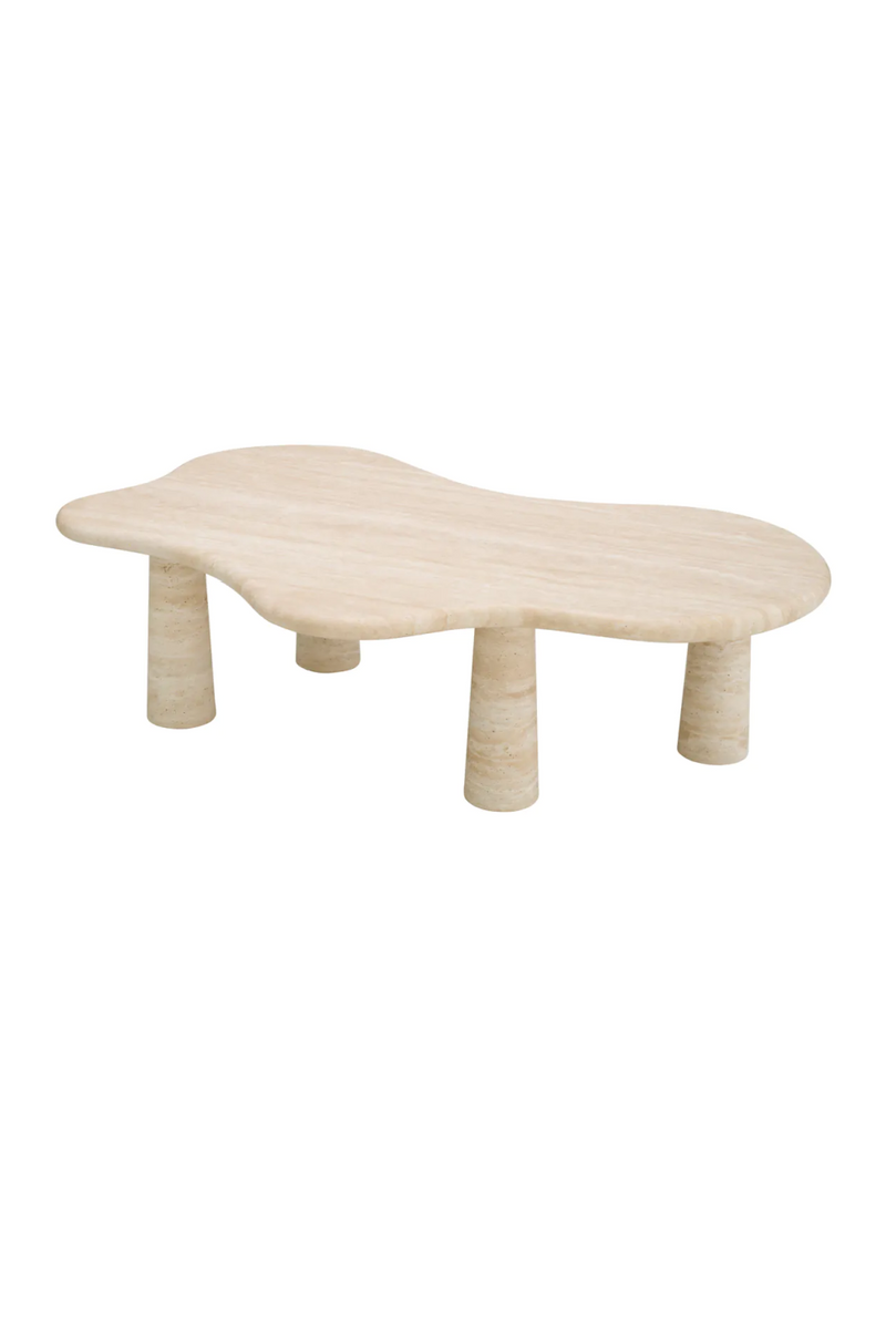 Organic-Shaped Travertine Coffee Table | Eichholtz Isernia | Eichholtzmiami.com
