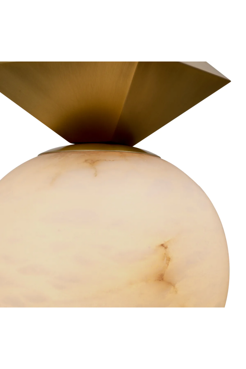 Alabaster Sphere Pendant Light | Eichholtz Elko | Eichholtzmiami.com