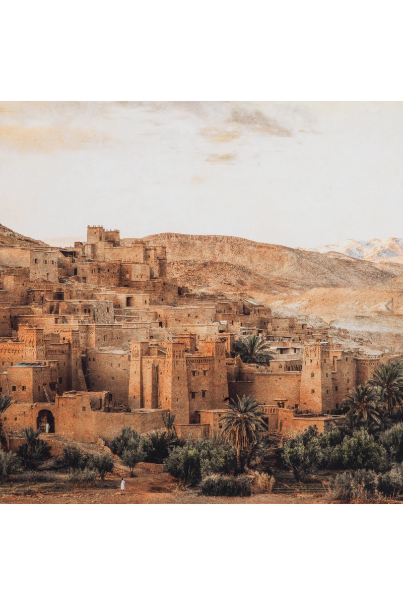 Moroccan Village Art Print | Eichholtz Ait Ben Haddou | Eichholtzmiami.com