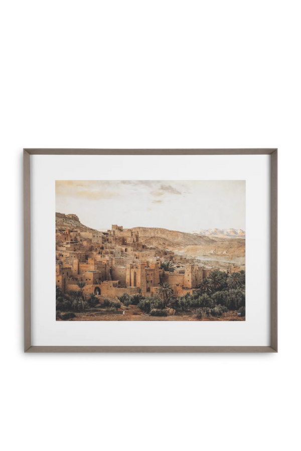 Moroccan Village Art Print | Eichholtz Ait Ben Haddou | Eichholtzmiami.com