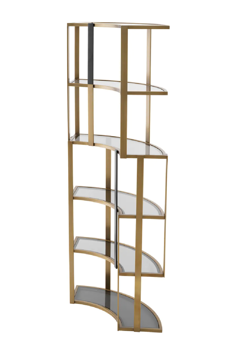 Modern Corner Shelf Cabinet | Eichholtz Clio | Eichholtzmiami.com