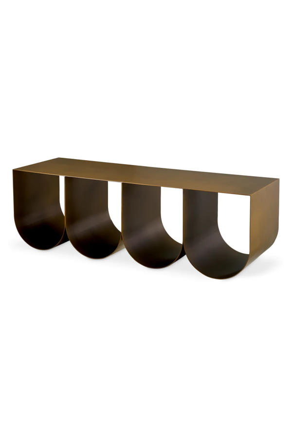 Brushed Brass Coffee Table | Eichholtz Rafaello | Eichholtzmiami.com