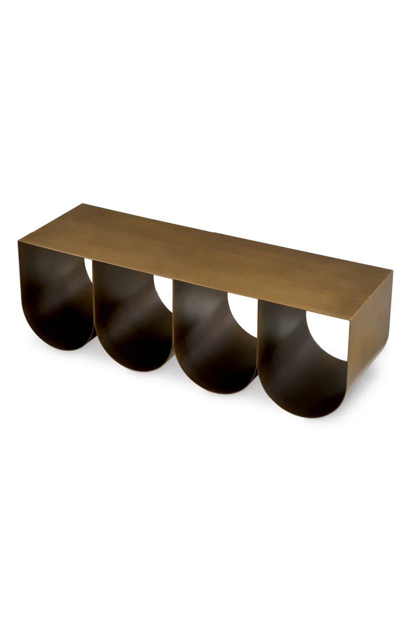 Brushed Brass Coffee Table | Eichholtz Rafaello | Eichholtzmiami.com