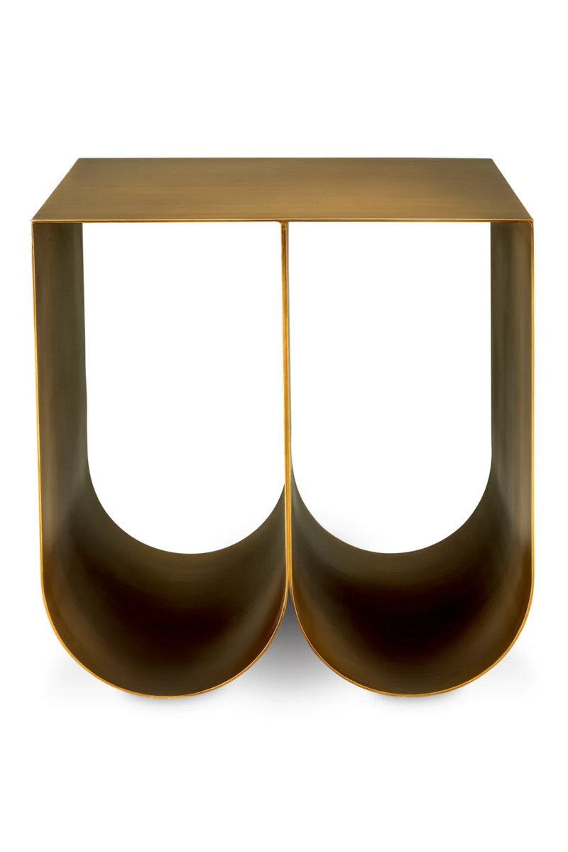 Brushed Brass Side Table | Eichholtz Rafaello | Eichholtzmiami.com