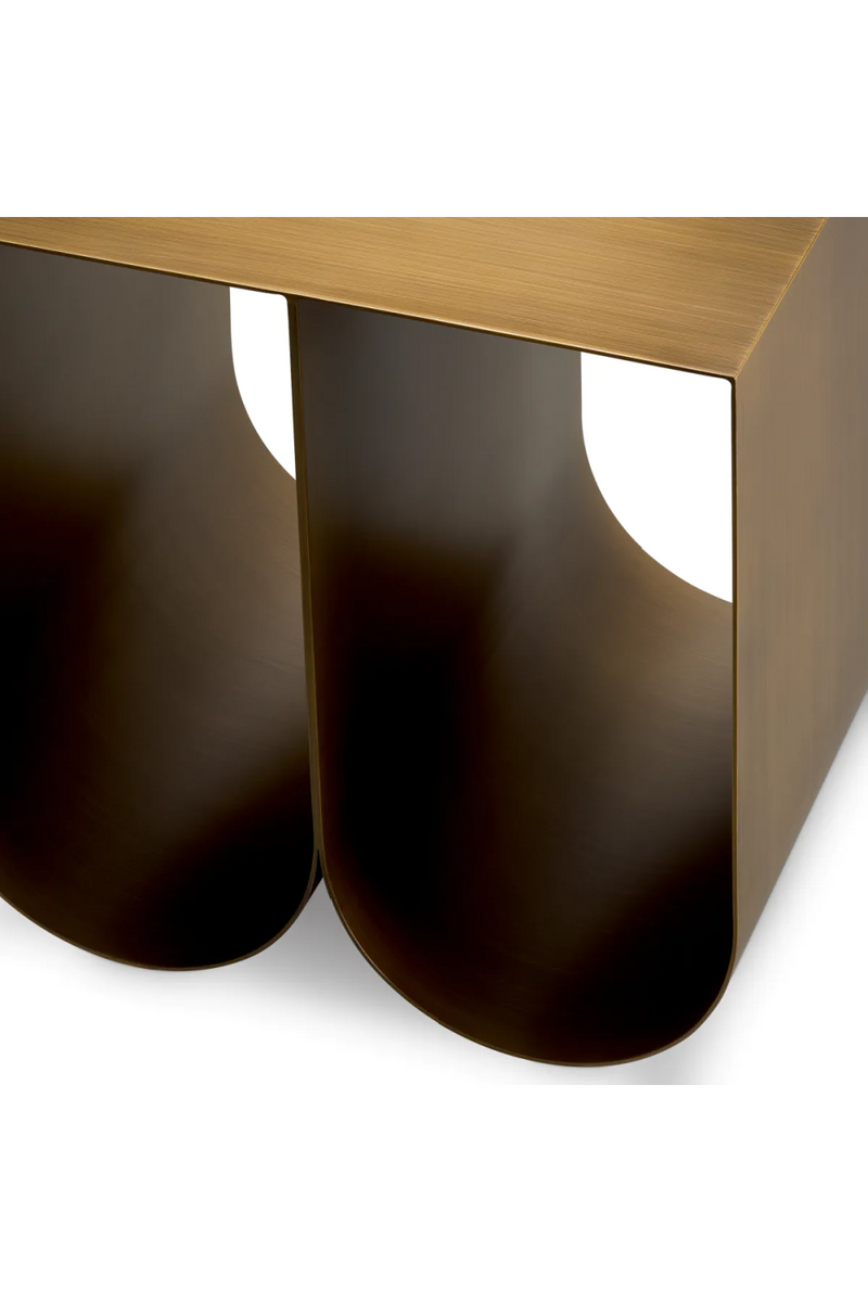 Brushed Brass Side Table | Eichholtz Rafaello | Eichholtzmiami.com