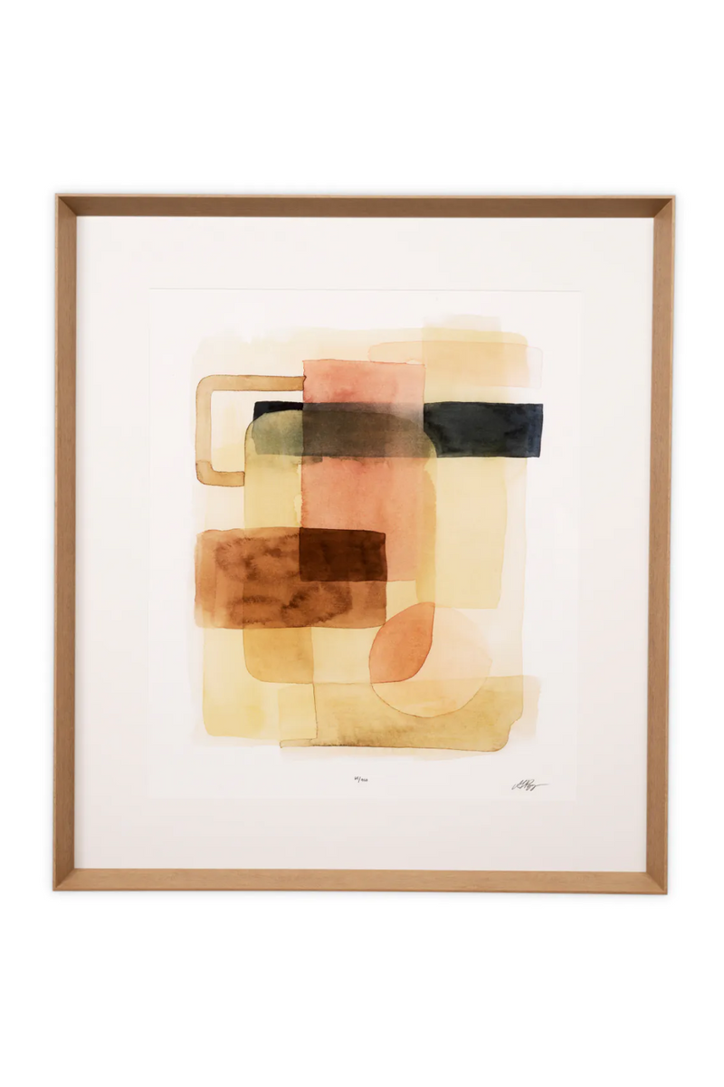 Wooden-Framed Abstract Art Prints (2) | Eichholtz Sun and Sand|  | Eichholtzmiami.com