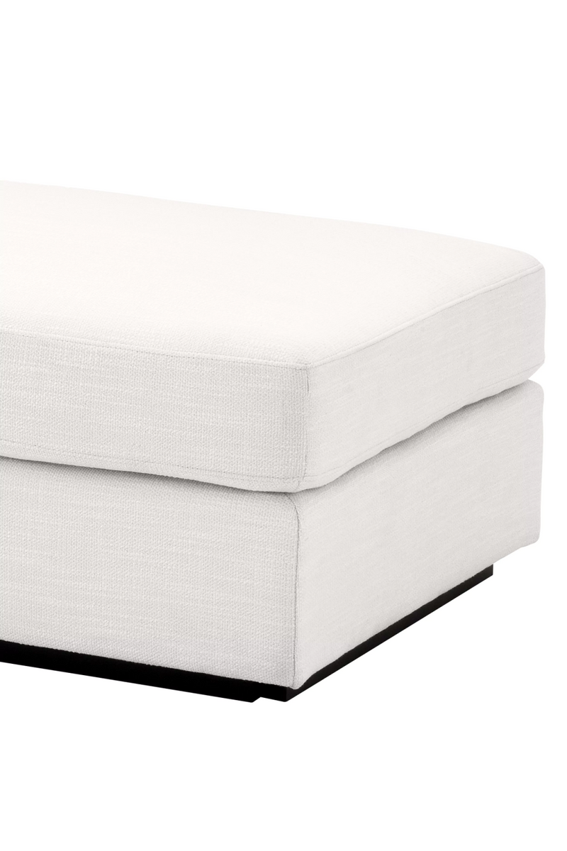 Off-White Ottoman | Eichholtz Vista Grande | Eichholtzmiami.com
