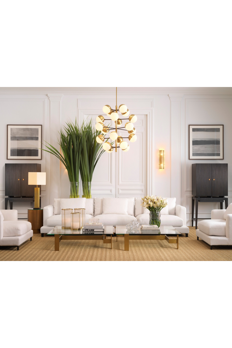 Modern White Accent Sofa | Eichholtz Burbury | Eichholtzmiami.com