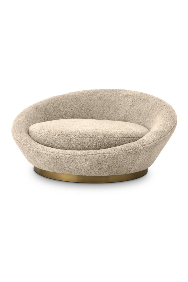 Round Upholstered Loveseat | Eichholtz Duardo | Eichholtzmiami.com