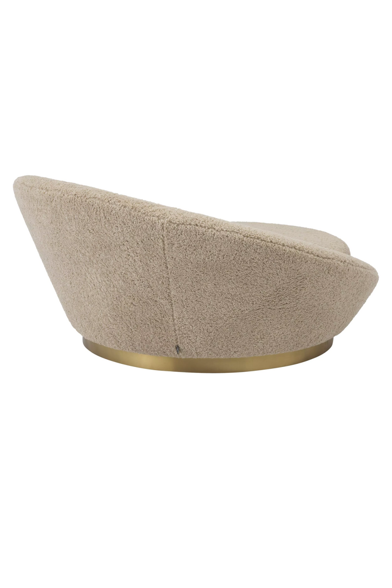 Round Upholstered Loveseat | Eichholtz Duardo | Eichholtzmiami.com