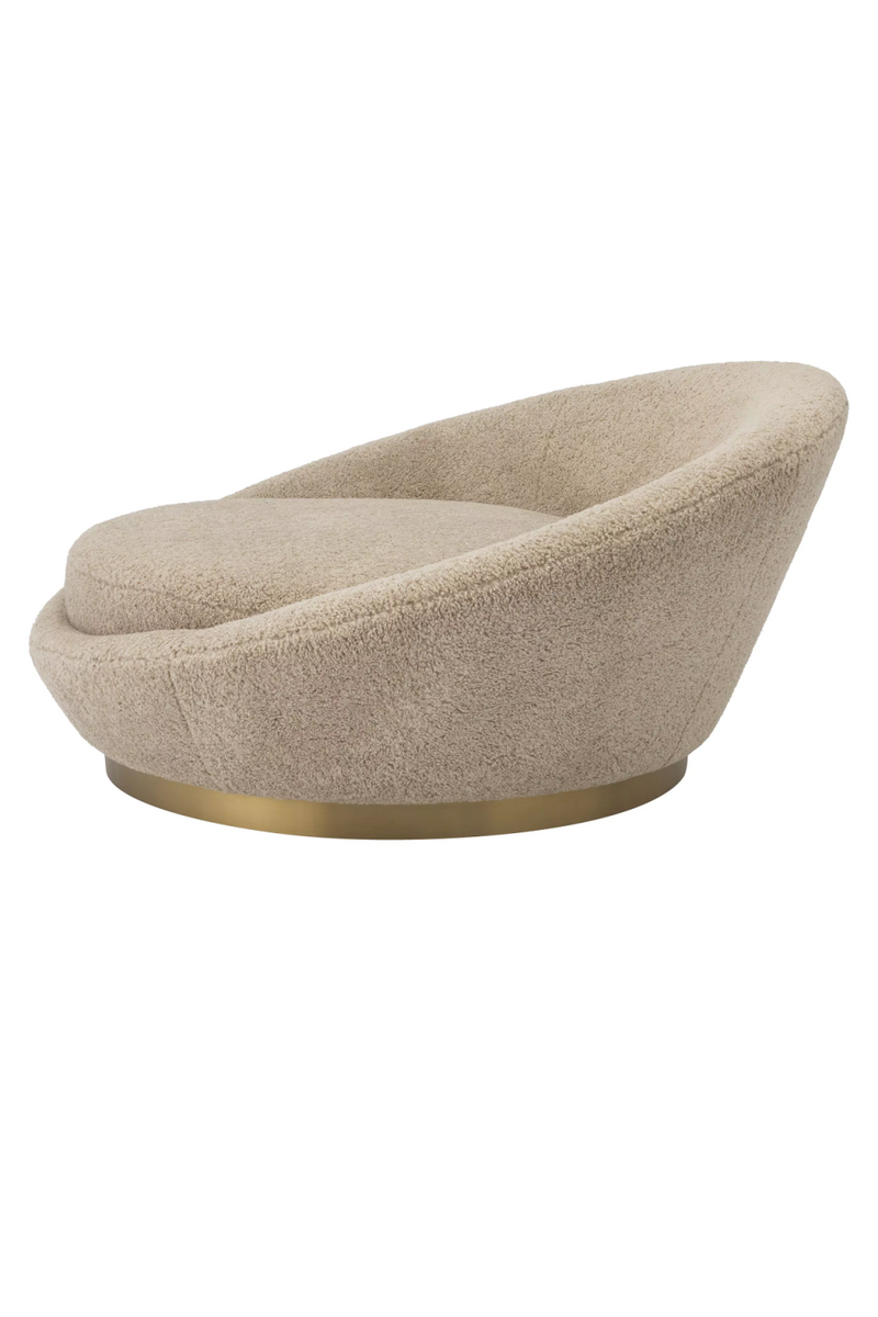 Round Upholstered Loveseat | Eichholtz Duardo | Eichholtzmiami.com