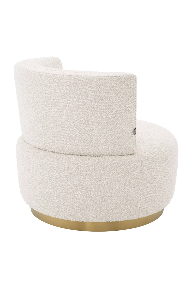 Bouclé Swivel Lounge Chair | Eichholtz Alonso | Eichholtzmiami.com