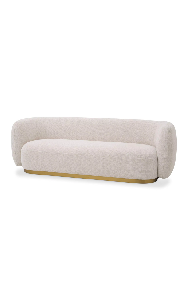 White Curved Sofa | Eichholtz Roxy | Eichholtzmiami.com