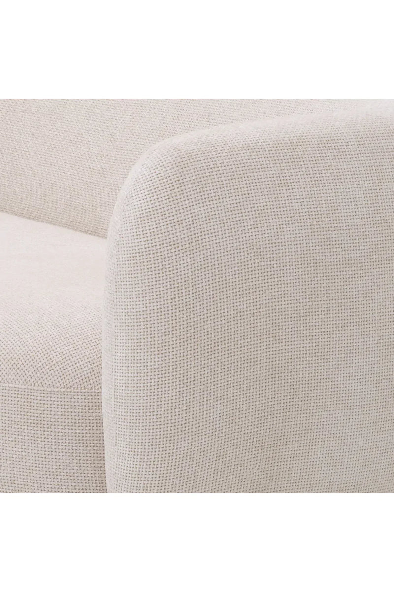 White Curved Sofa | Eichholtz Roxy | Eichholtzmiami.com