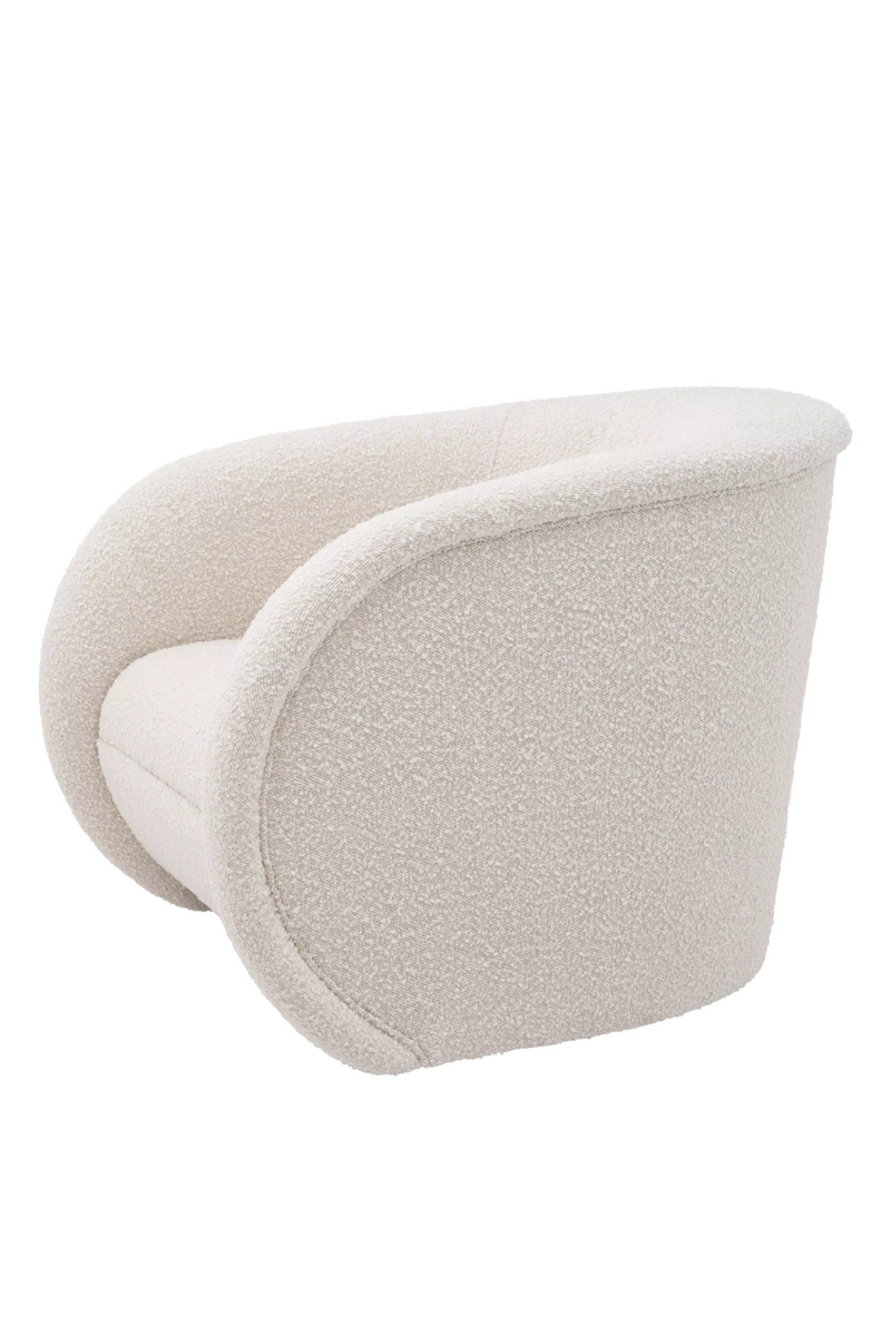 Cream Bouclé  Swivel Chair | Eichholtz Cristo | Eichholtzmiami.com