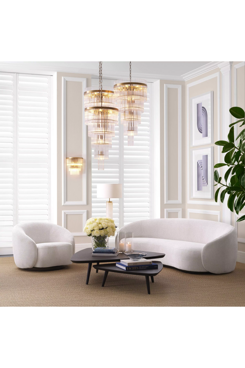 Off-White Swivel Tub Chair | Eichholtz Amore | Eichholtzmiami.com