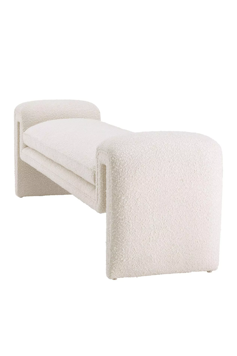 Luxurious Contemporary Bouclé Bench | Eichholtz Tondo | Eichholtzmiami.com