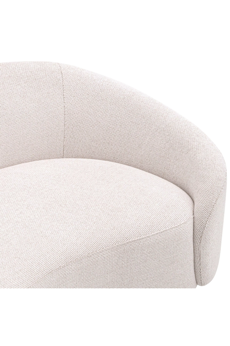 White Modern Curved Sofa | Eichholtz Rivolo | Eichholtzmiami.com