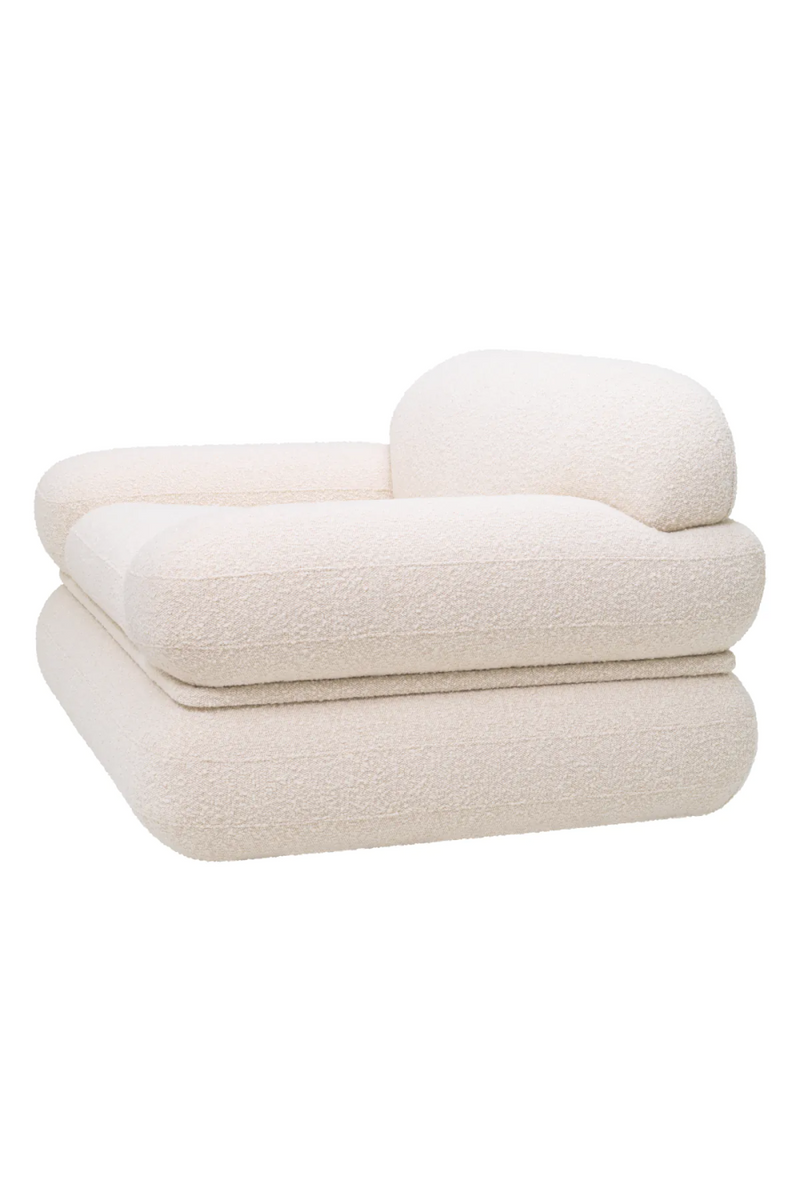 Bouclé Cream Lounge Chair | Eichholtz Ménard | Eichholtzmiami.com
